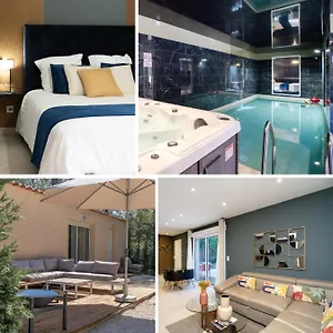 2pers Piscine, Spa, Hammam Lorgues